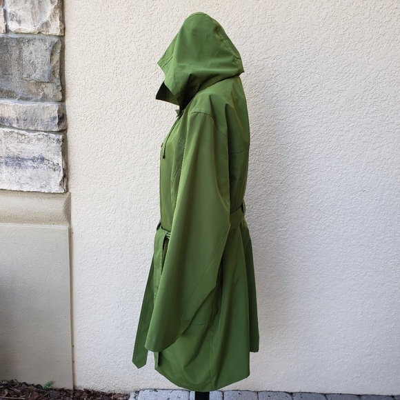 London Fog Snap Front Coat with Hood - 3X - Picture 5 of 8
